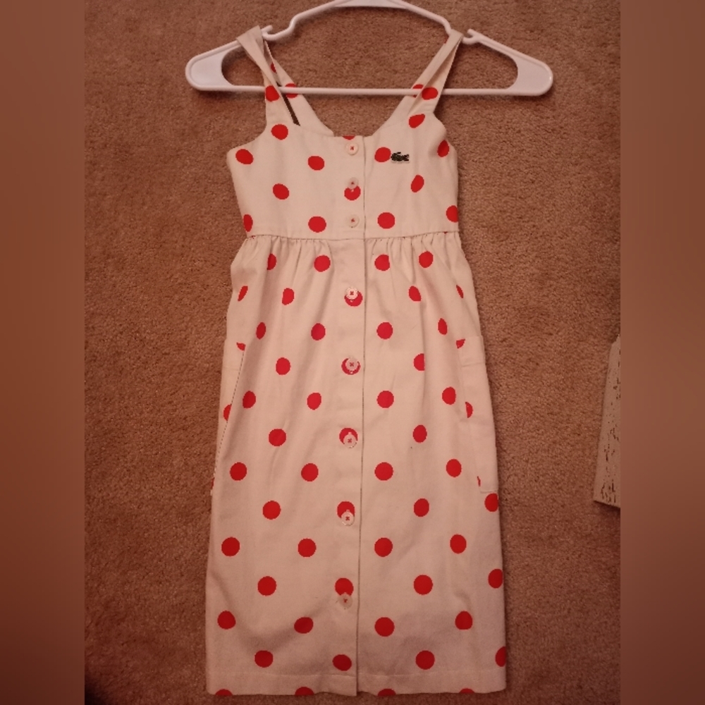 Girls lacoste dress